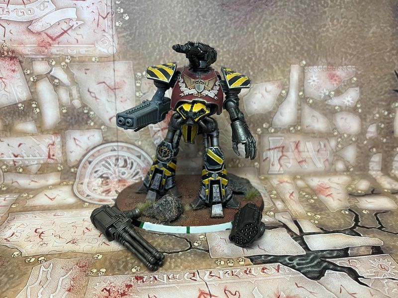 Adeptus Titanicus: Reaver Titan with magnetised options