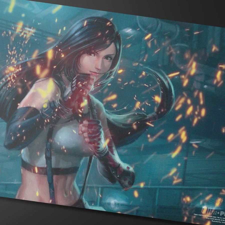 Magic: The Gathering—FINAL FANTASY - Tifa, Martial Artist Playmat