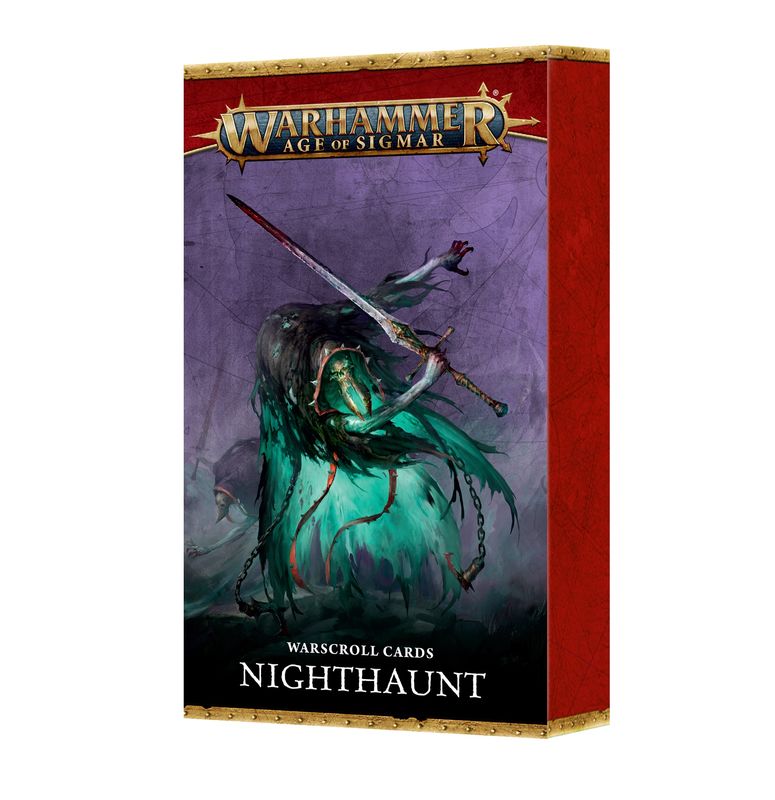 WARSCROLL CARDS: NIGHTHAUNT (Pre-Order 30/8/2025)