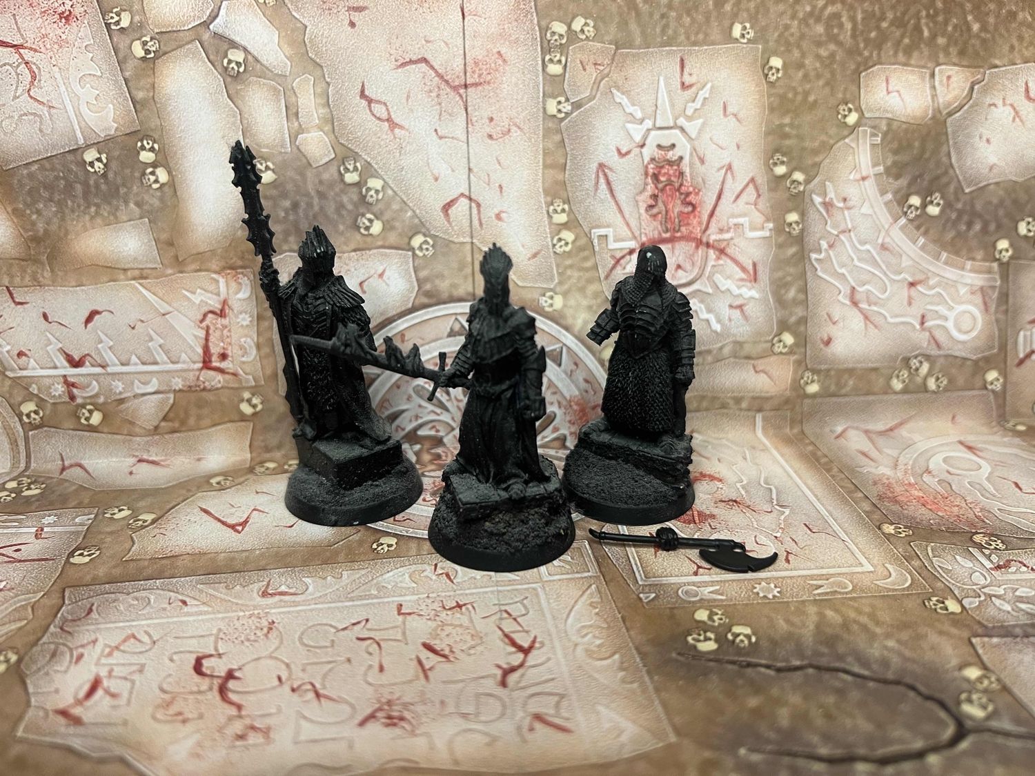 Nazgul of Dol Guldur: Witch King, Dark Headsman and Abyssal Knight (Forgeworld - Primed)