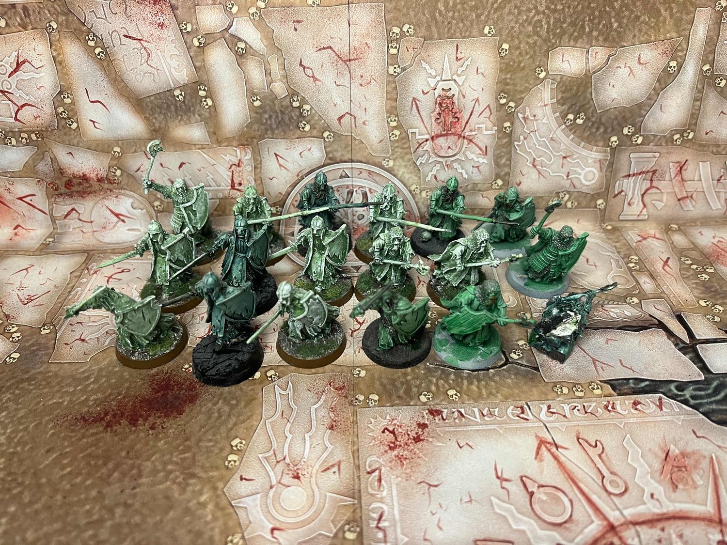 Dead of Dunharrow: Warriors of the Dead (x14 Shield, x6 Spear - Metal)