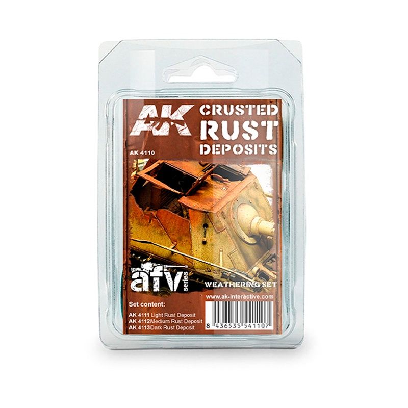 Crusted Rust Deposits