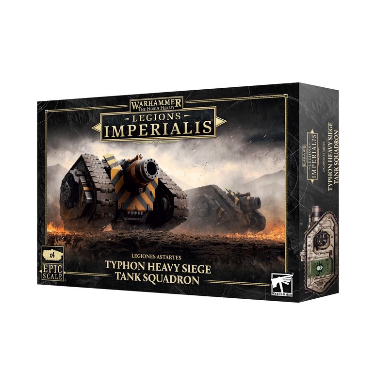 LEGIONS IMPERIALIS: TYPHON HEAVY SIEGE TANK SQUADRON (Pre-Order 06/09/2025)