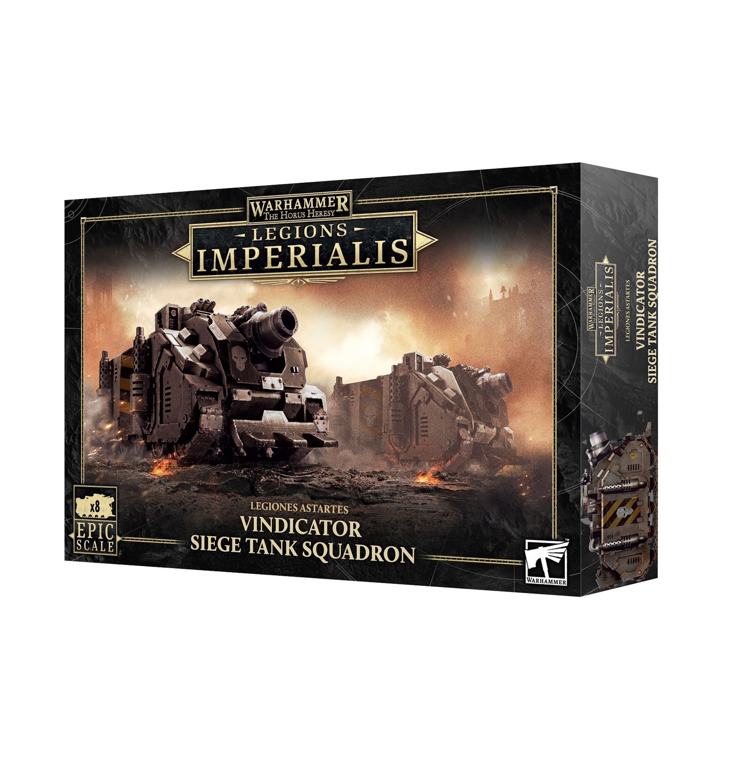 LEGIONS IMPERIALIS: VINDICATOR SIEGE TANK SQUADRON (Pre-Order 06/09/2025)