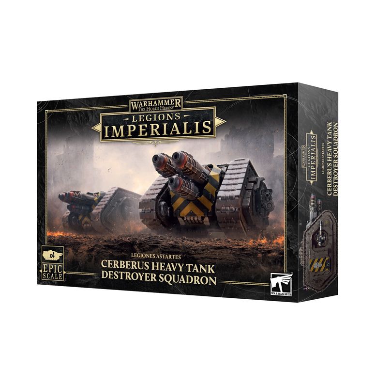 LEGIONS IMPERIALIS: CERBERUS HEAVY TANK DESTROYER SQUADRON (Pre-Order 06/09/2025)