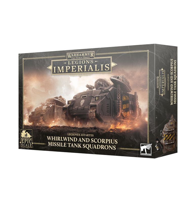 LEGIONS IMPERIALIS: WHIRLWIND/SCORPIUS MISSILE TANK SQUAD (Pre-Order 06/09/2025)