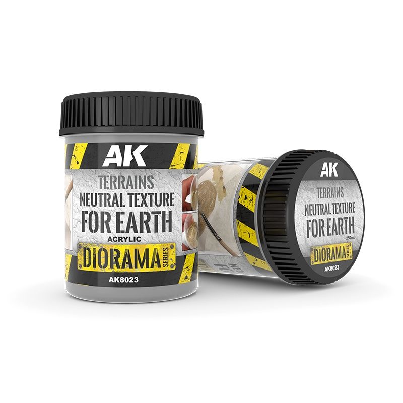 AK Diorama: Terrains Neutral Texture - 250ml - (Acrylic)