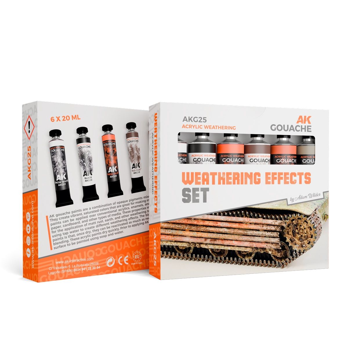 Weathering Effects Set – AK Gouache