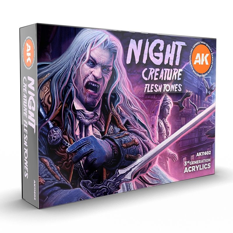 AK: Night Creatures Flesh Tones 3rd Gen Set