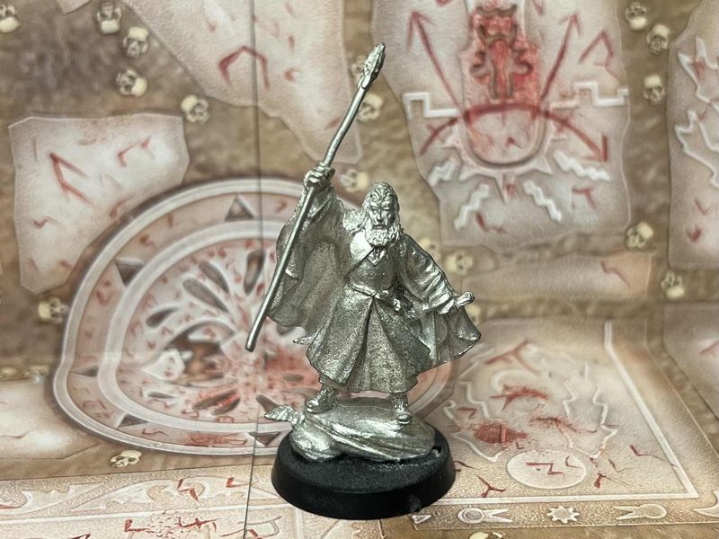 MESBG: Gandalf the White (On Foot - Metal)