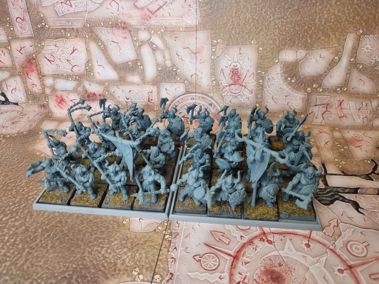 Old World: Chaos Marauder (Old Sculpt - x31 inc Full Command)