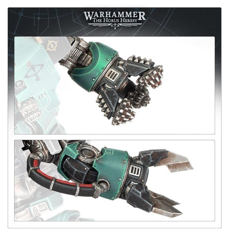 LEVIATHAN SIEGE DREADNOUGHT CLOSE COMBAT WEAPONS FRAME (GW DIRECT)