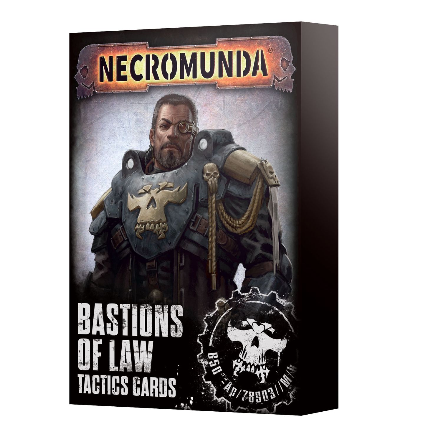 NECROMUNDA: BASTIONS OF LAW TACTICS CARDS (Pre-Order 27/09/25)