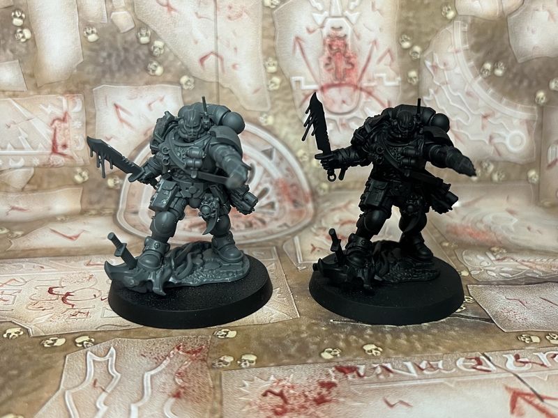 Space Marines: Lieutenant with Combi-Weapon) (Leviathan)