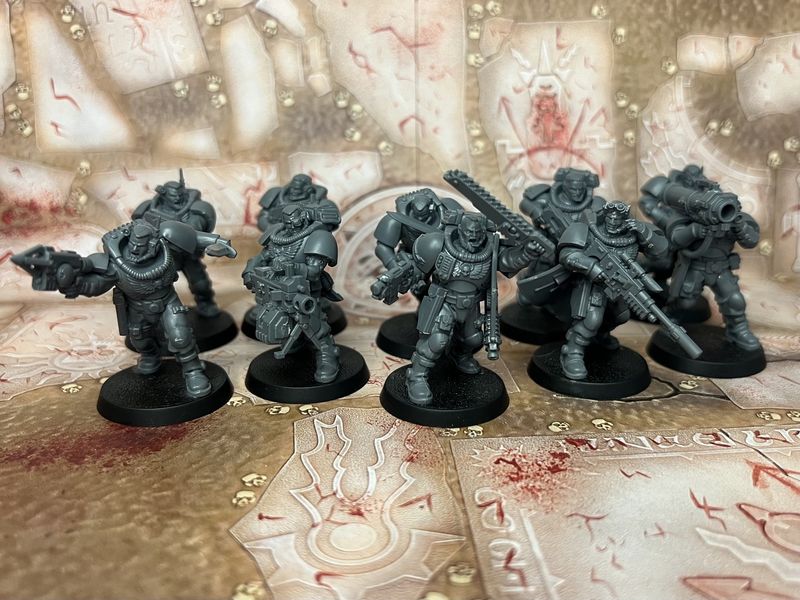 Space Marines: Primaris Scout Squad