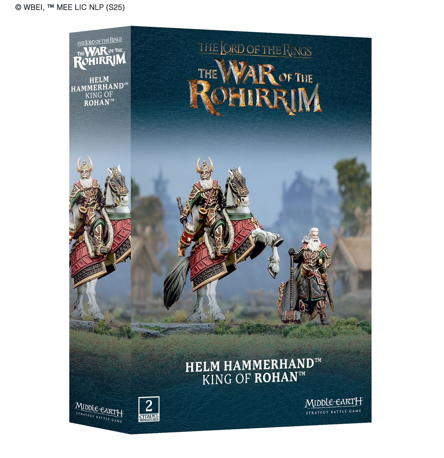MIDDLE-EARTH STRATEGY BATTLE GAME: HELM HAMMERHAND KING OF ROHAN (Pre-Order 04/10/2025)