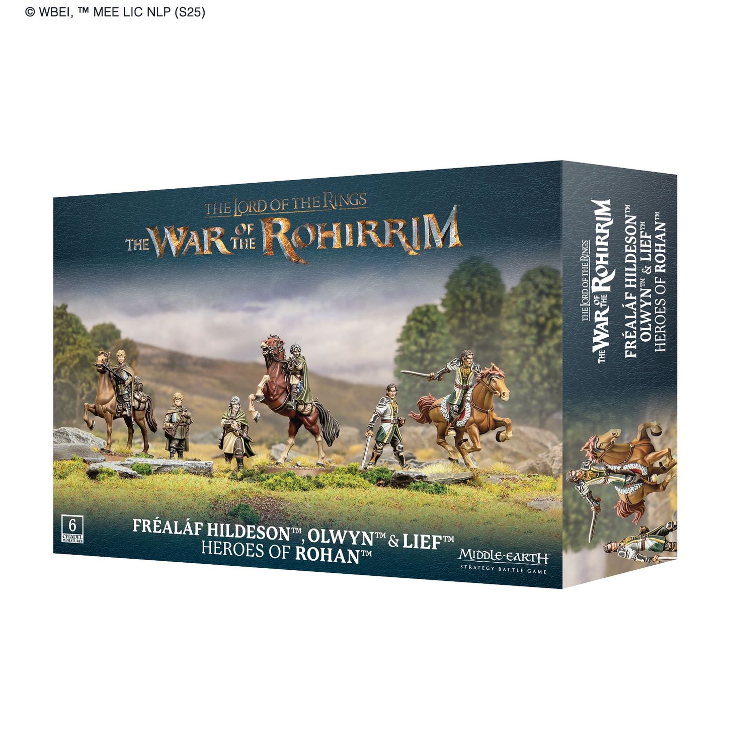 MIDDLE-EARTH STRATEGY BATTLE GAME: FRÉALÁF HILDESON &amp; OLWYN &amp; LIEF (Pre-Order 04/10/2025)