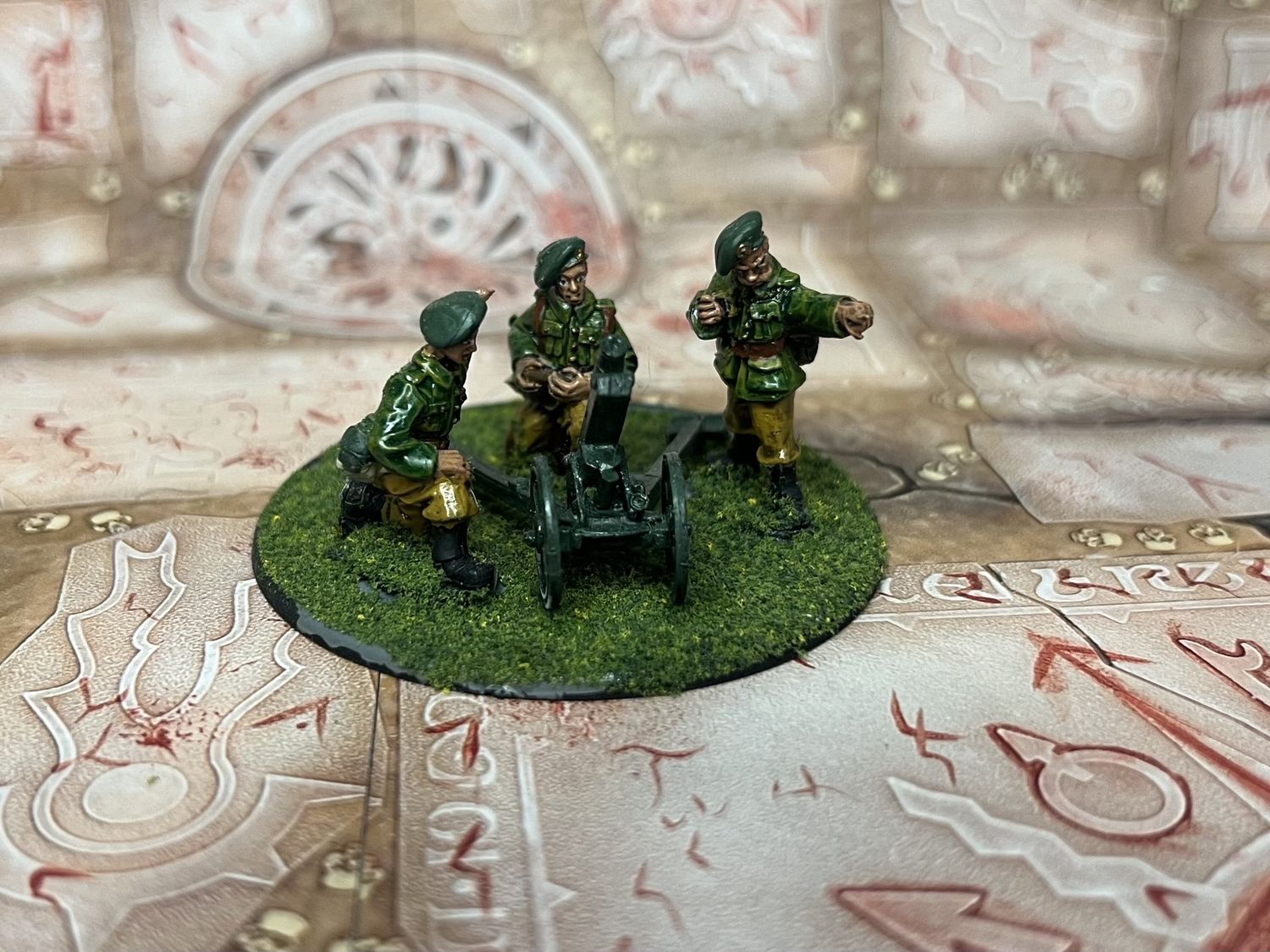 Bolt Action: Belgian Chasseurs Ardennais  FRC 76mm infantry gun