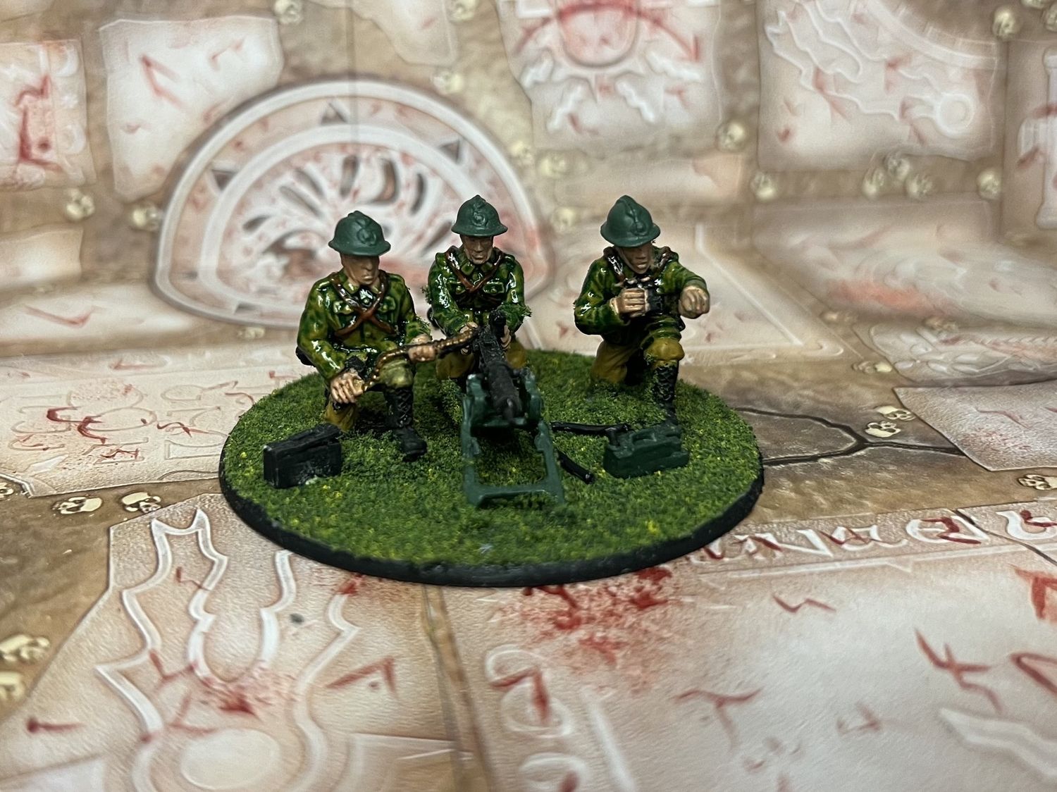 Bolt Action: Belgian Army MMG team