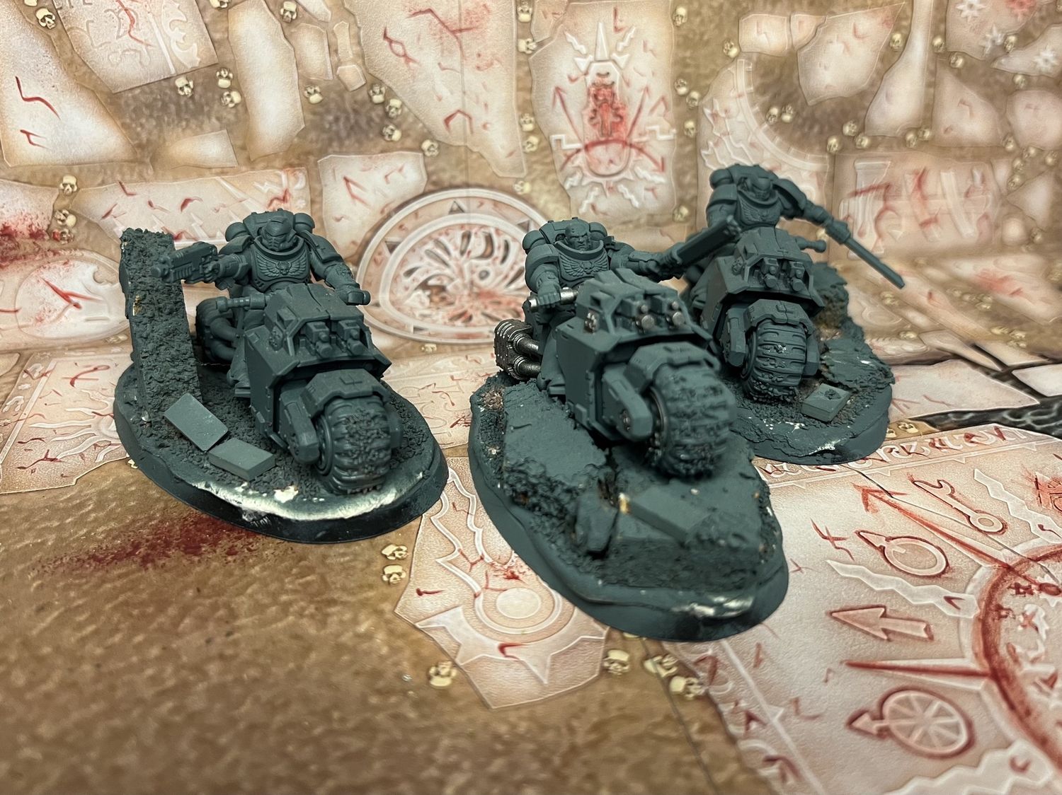 Space Marines: Outrider Squad (Indomitus), Name: Outrider Squad (Primed)