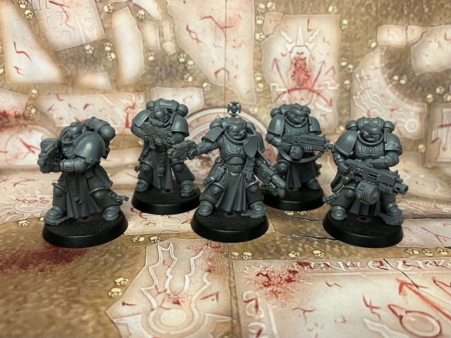 Space Marines: Sternguard Veterans squad (Leviathan)