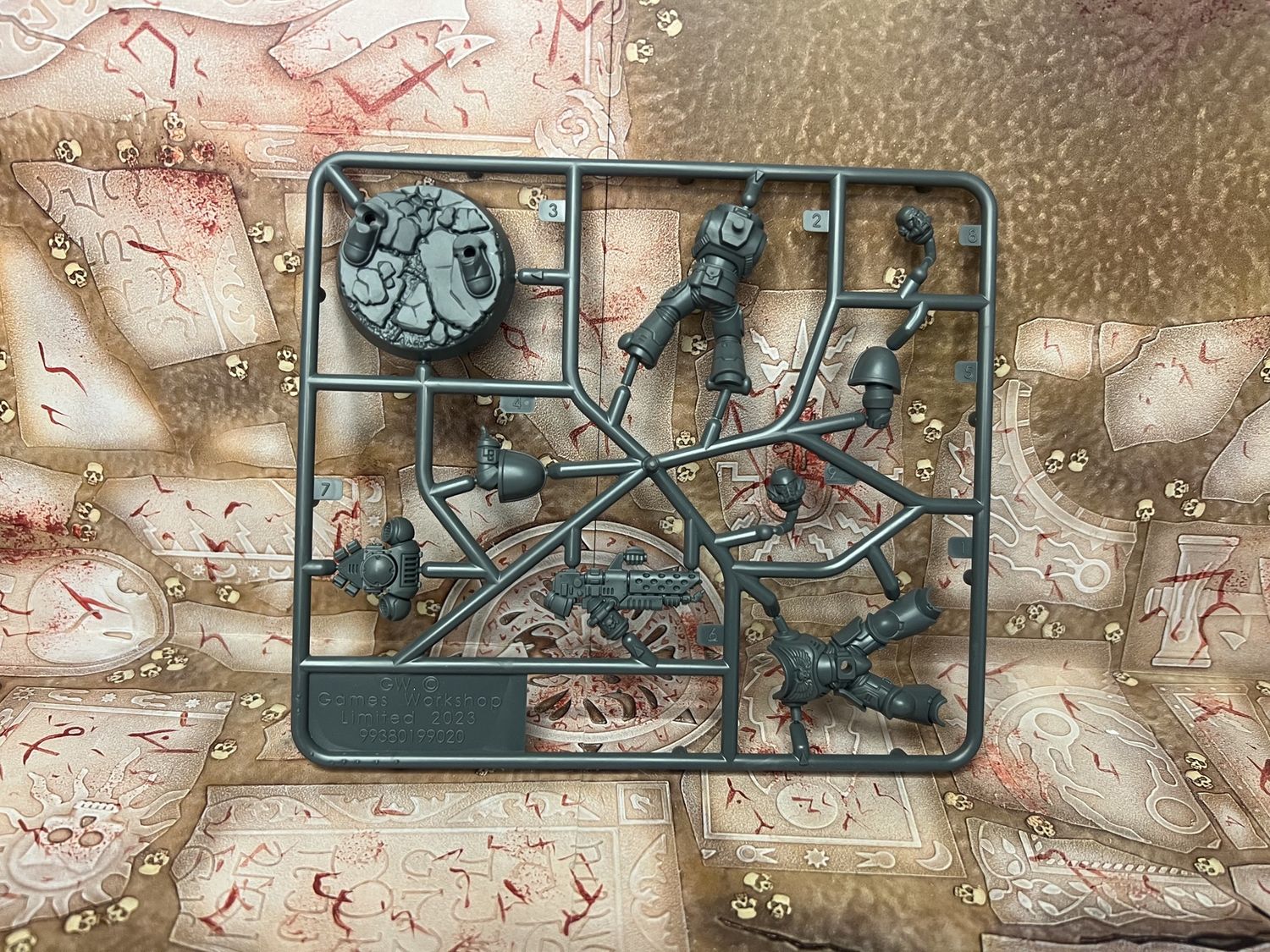 Space Marines: Infernus Marine Sprue