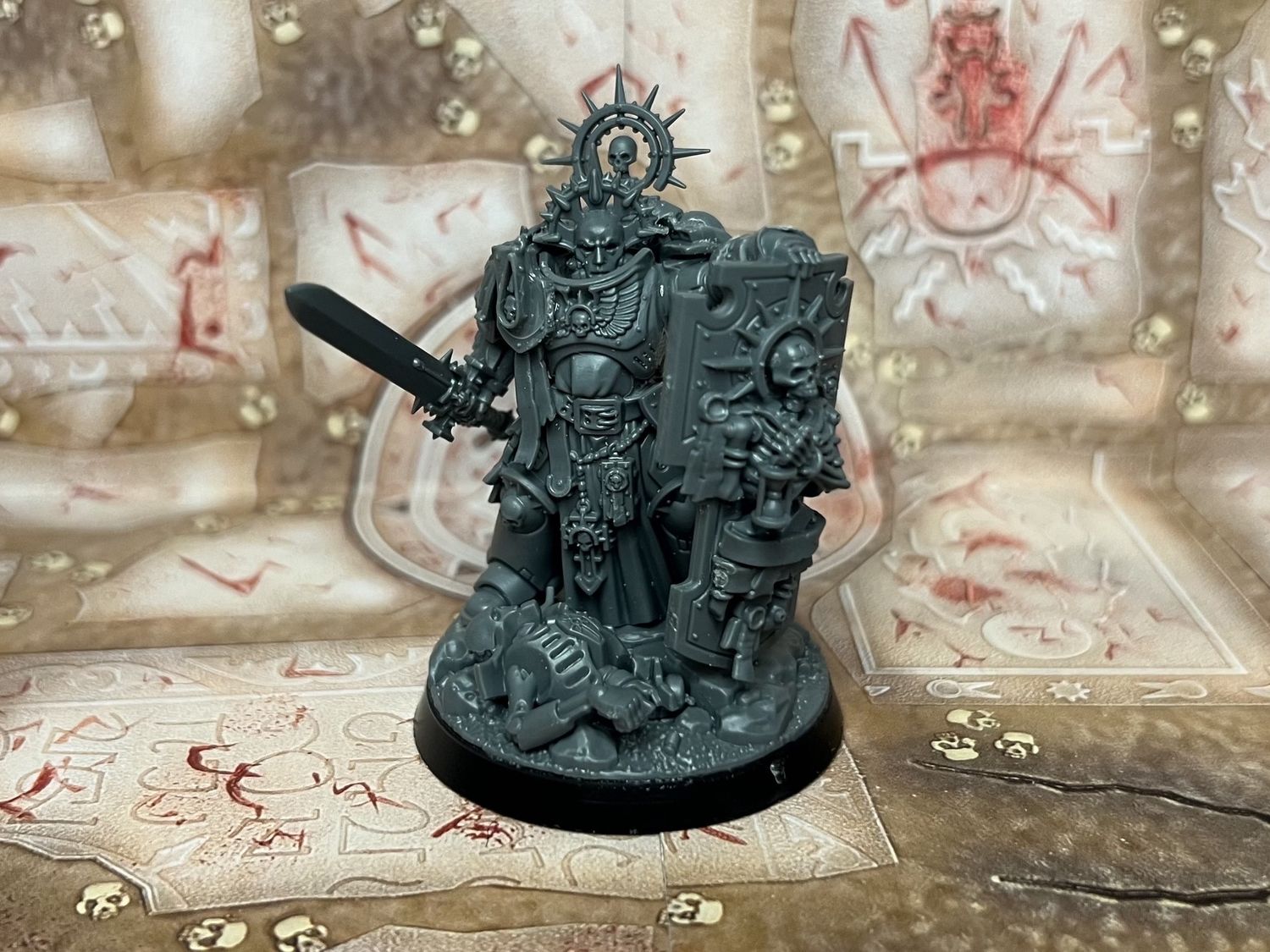 Blood Angels: Converted Captain with Shield