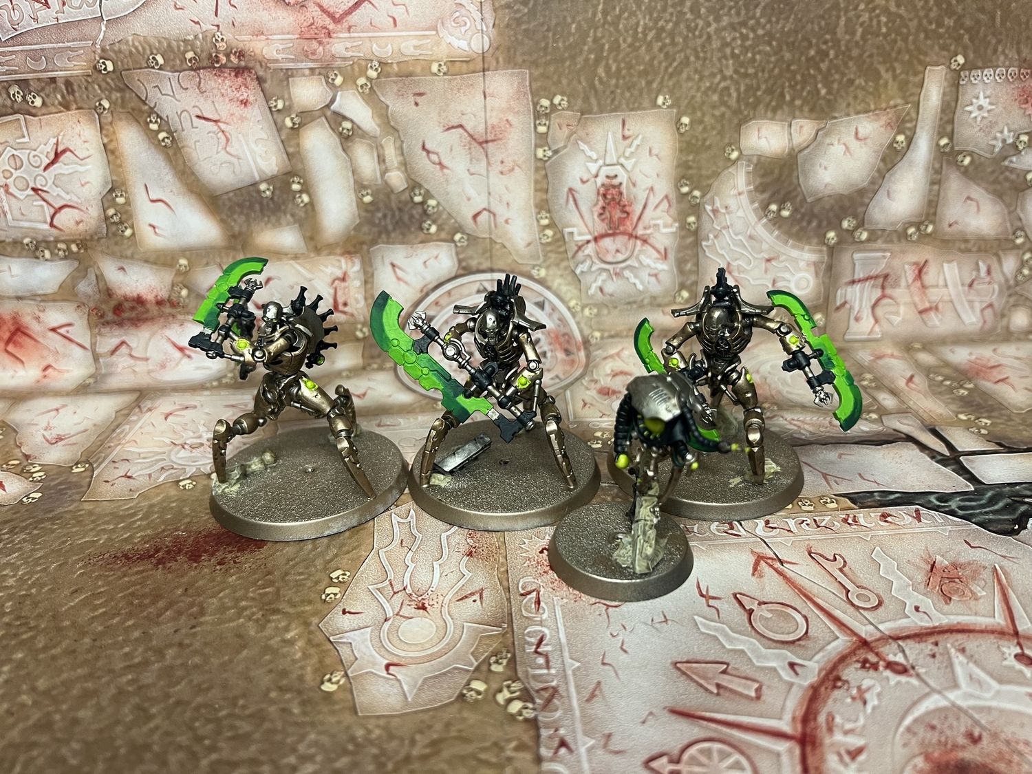 Necrons: Skorpekh Destroyers + Plasmacyte