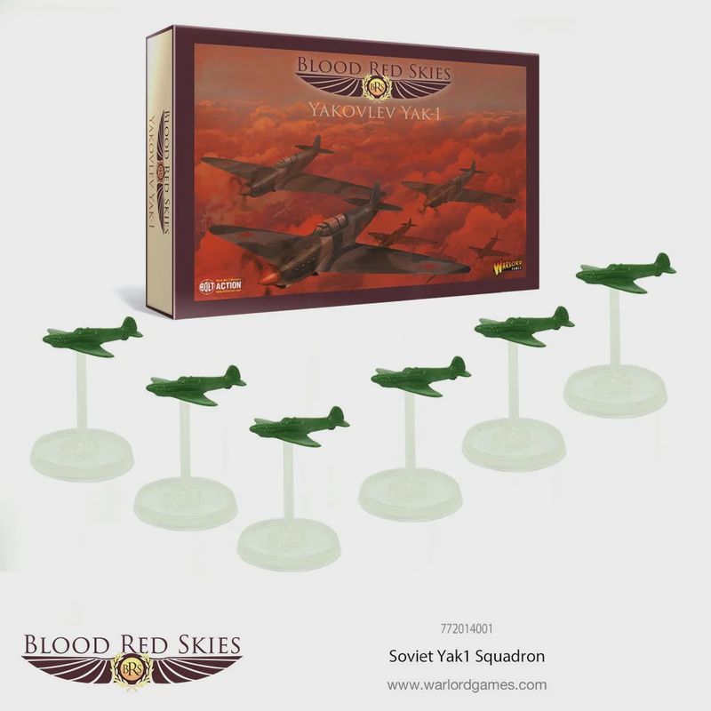 Soviet Yak1 6 Plane Squadron (Warlord Direct)