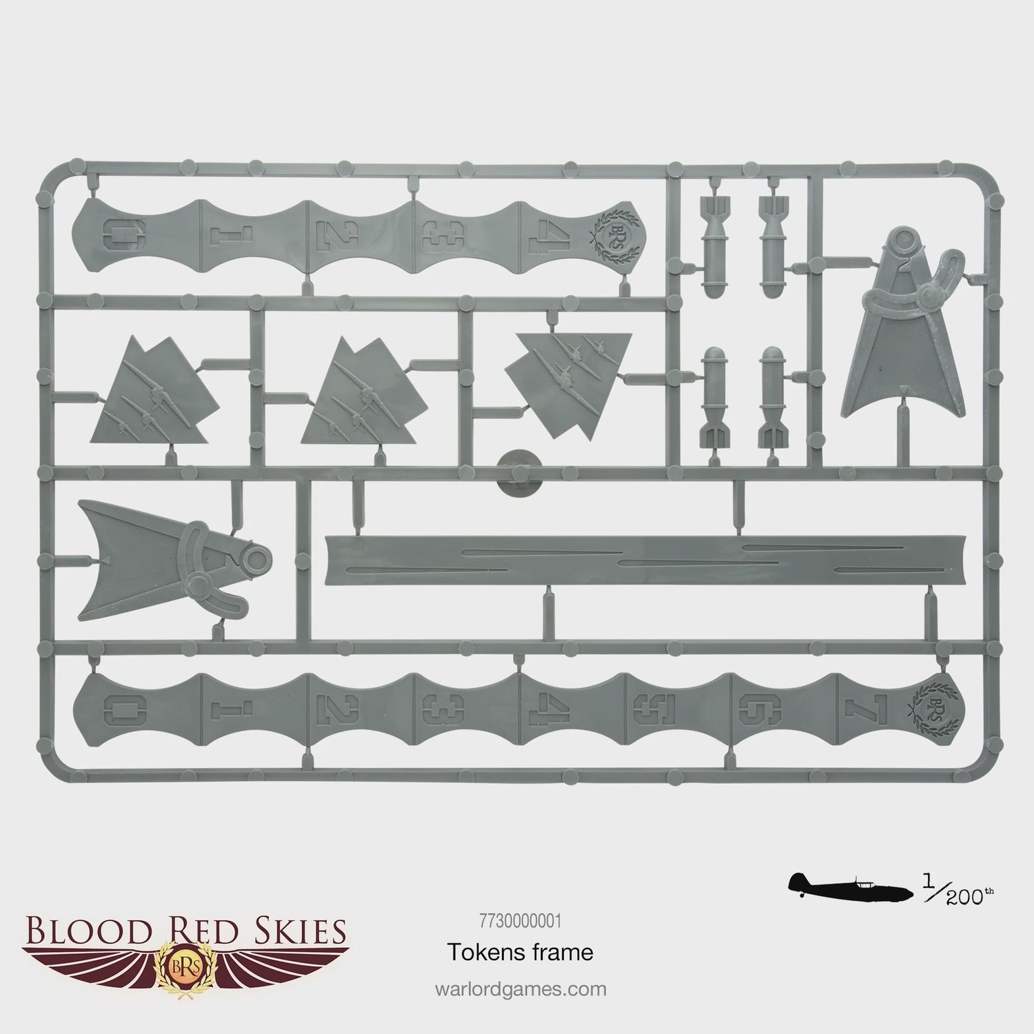 Blood Red Skies Tokens Frame (Warlord Direct)
