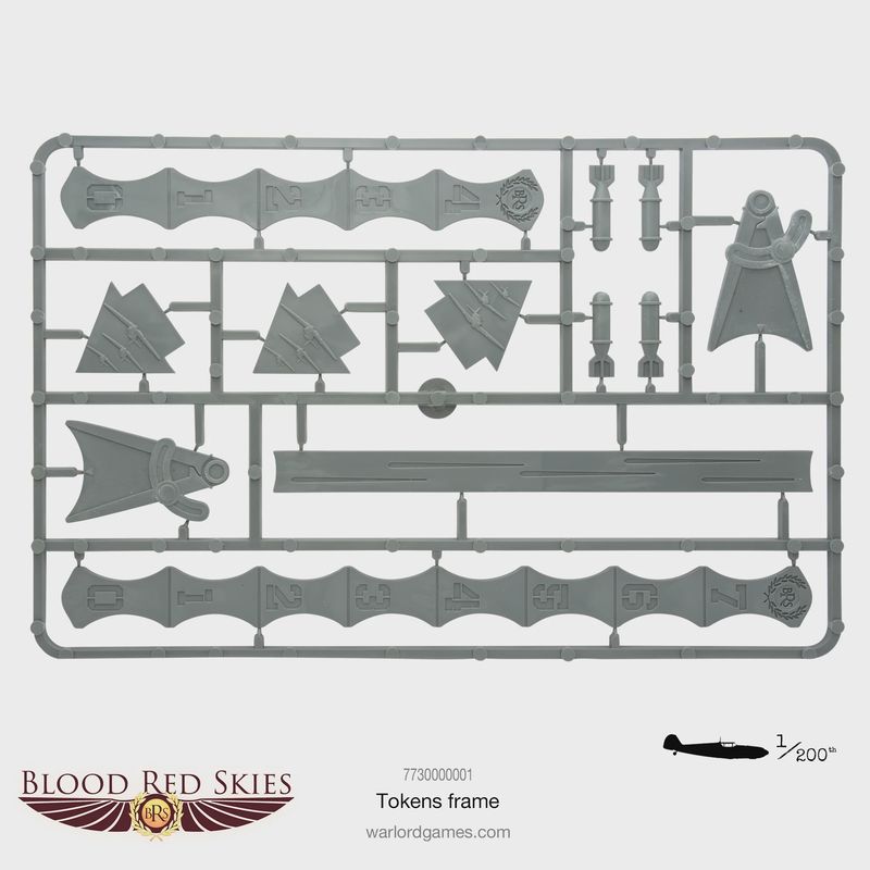 Blood Red Skies Tokens Frame (Warlord Direct)