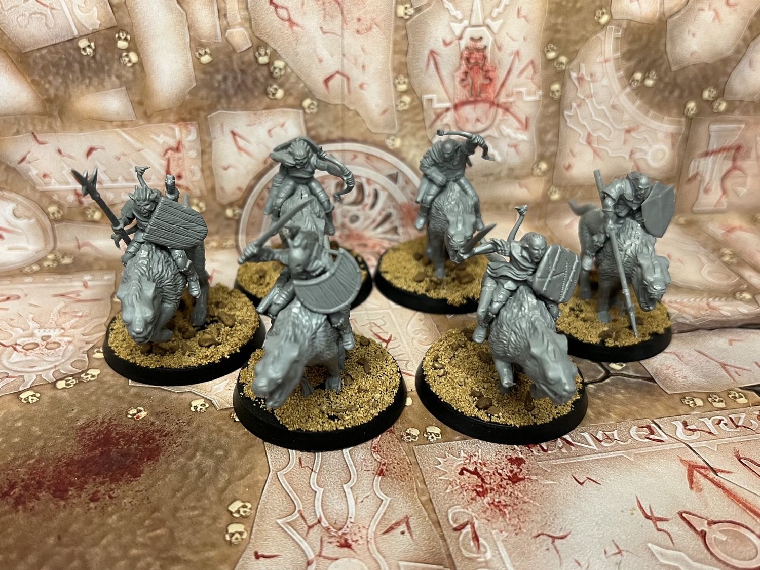 MESBG: Warg Riders (x6)