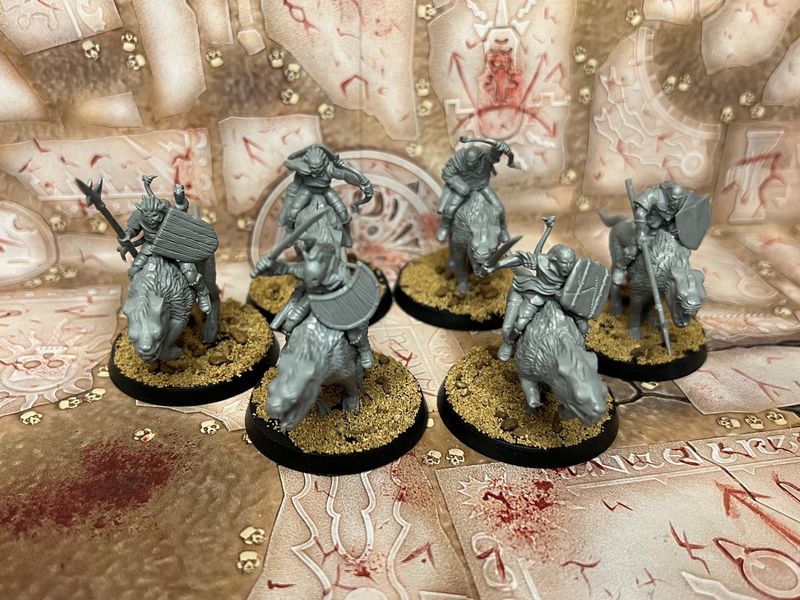 MESBG: Warg Riders (x6)
