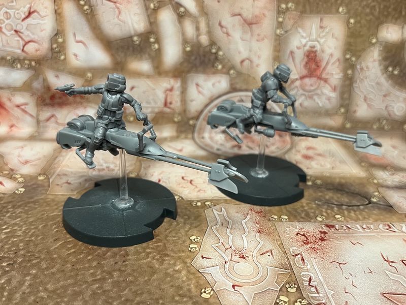 Star Wars: Legion - 74-Z Speeder Bikes.
