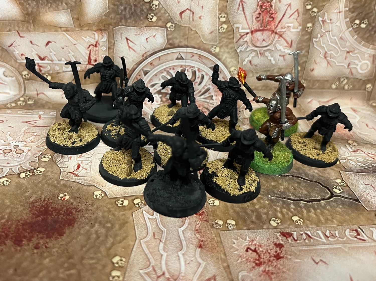 MESBG: Assorted Uruk Hai, Name: Demolition Team (spares)