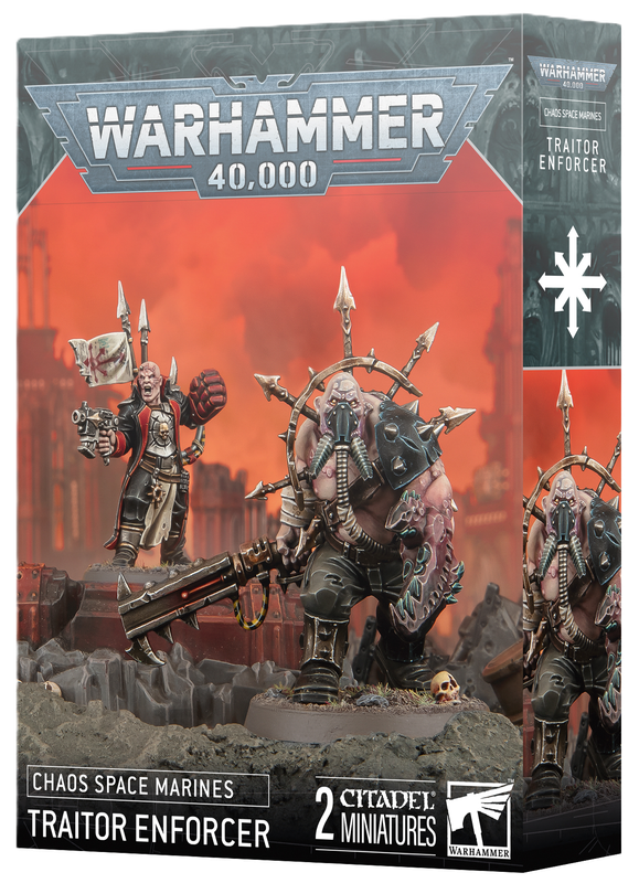 CHAOS SPACE MARINES: TRAITOR ENFORCER (Pre-Order 08/11/2025)