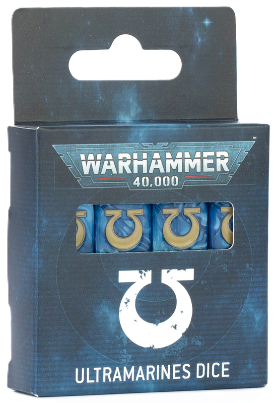 WARHAMMER 40,000: ULTRAMARINES DICE (Pre-Order 08/11/2025)