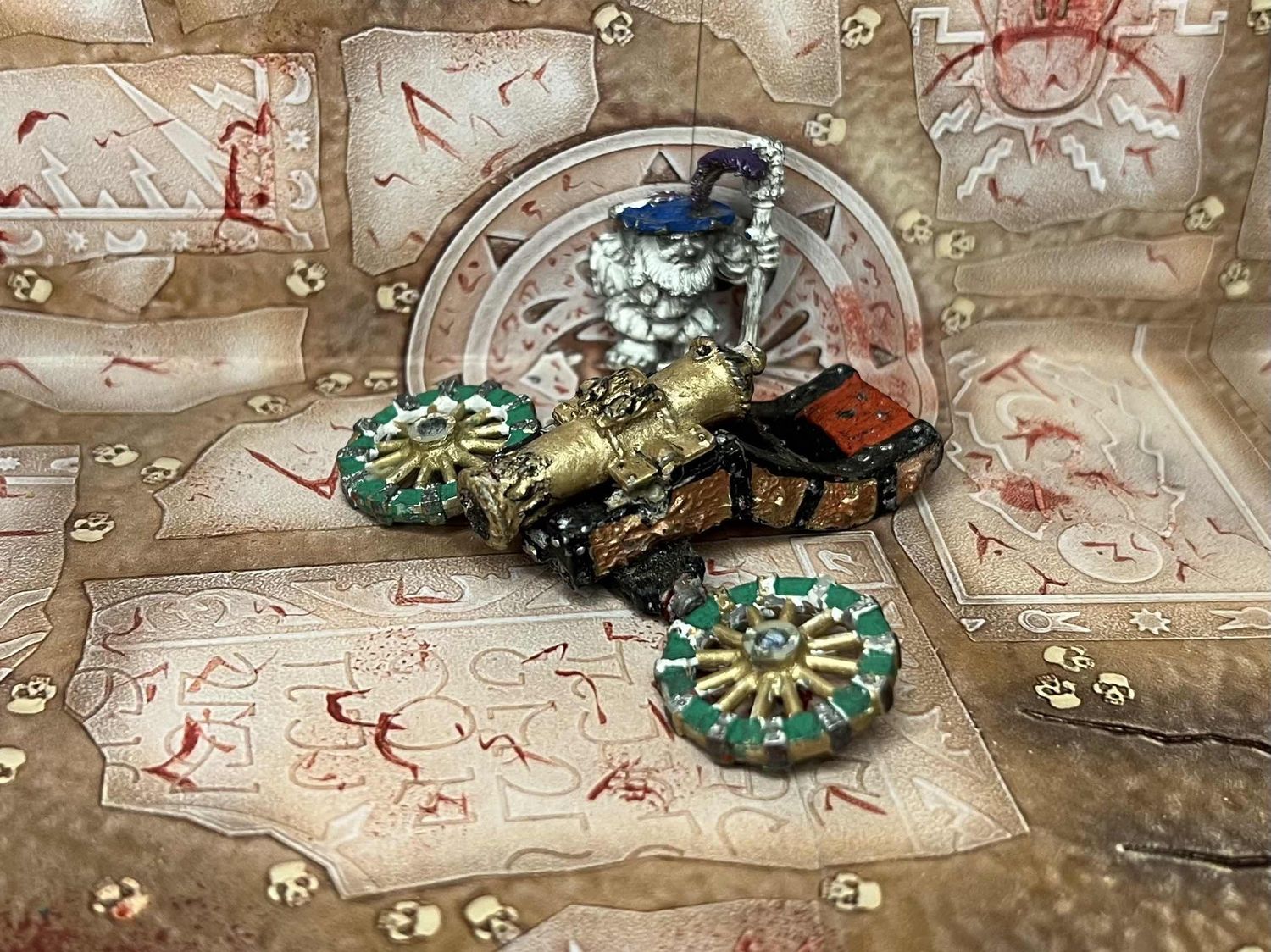 Dwarfen Mountain Holds: Siege Gun with Swabber