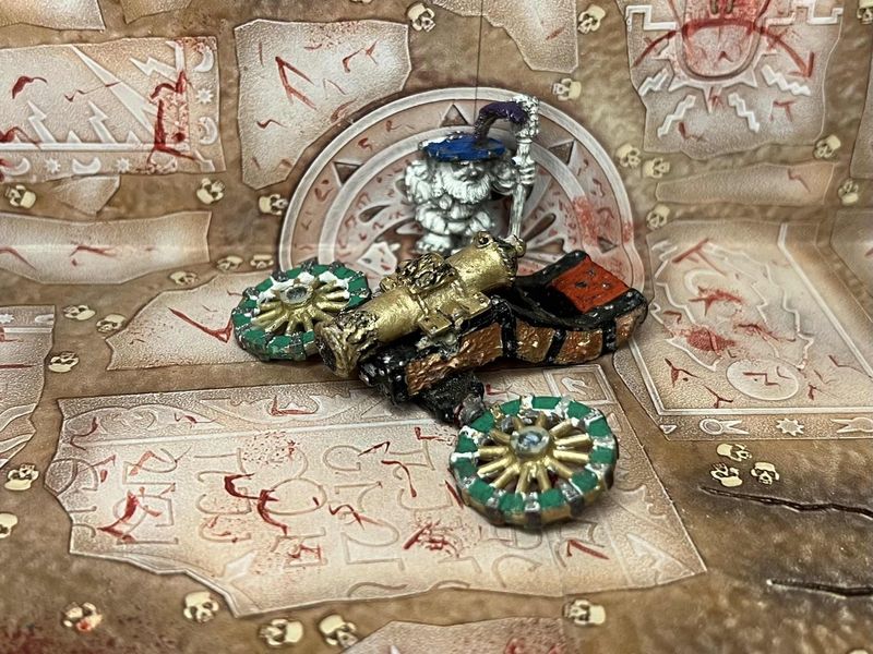 Dwarfen Mountain Holds: Siege Gun with Swabber