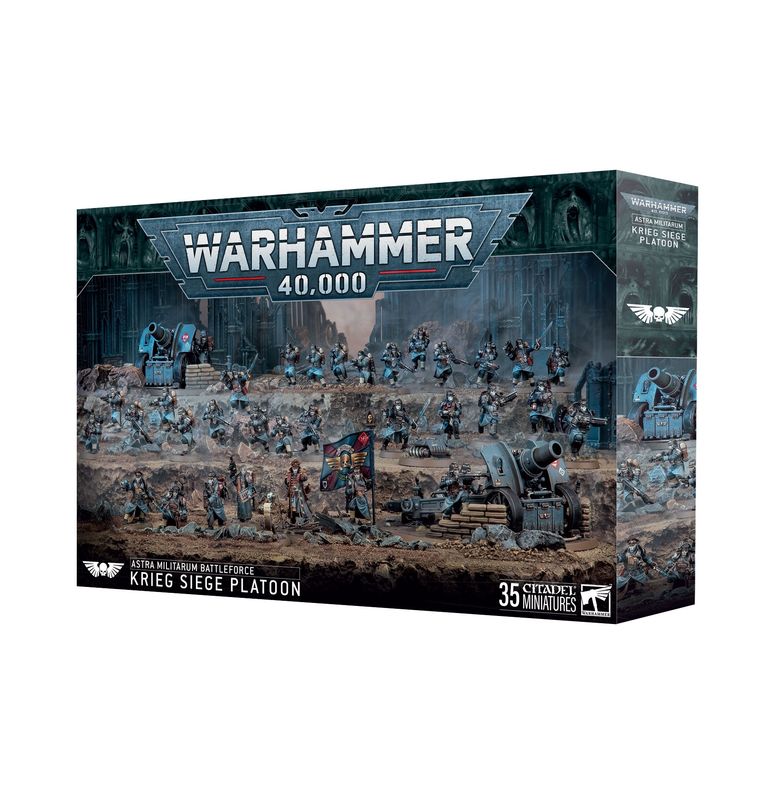 ASTRA MILITARUM: KRIEG SIEGE PLATOON (Pre-Order 28/11/25)