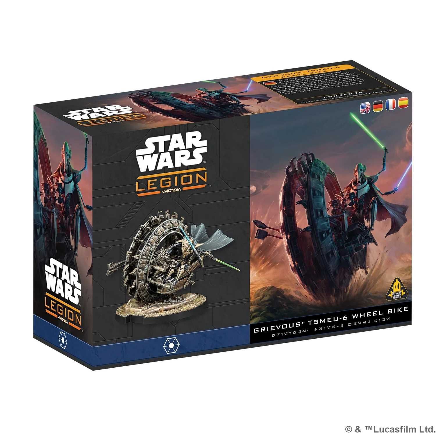 Star Wars: Legion - General Grievous&#39; TSMEU-6 Wheel Bike