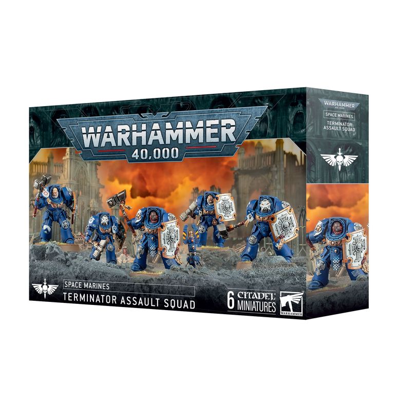 SPACE MARINES: TERMINATOR ASSAULT SQUAD (Pre-Order 06/12/2025)