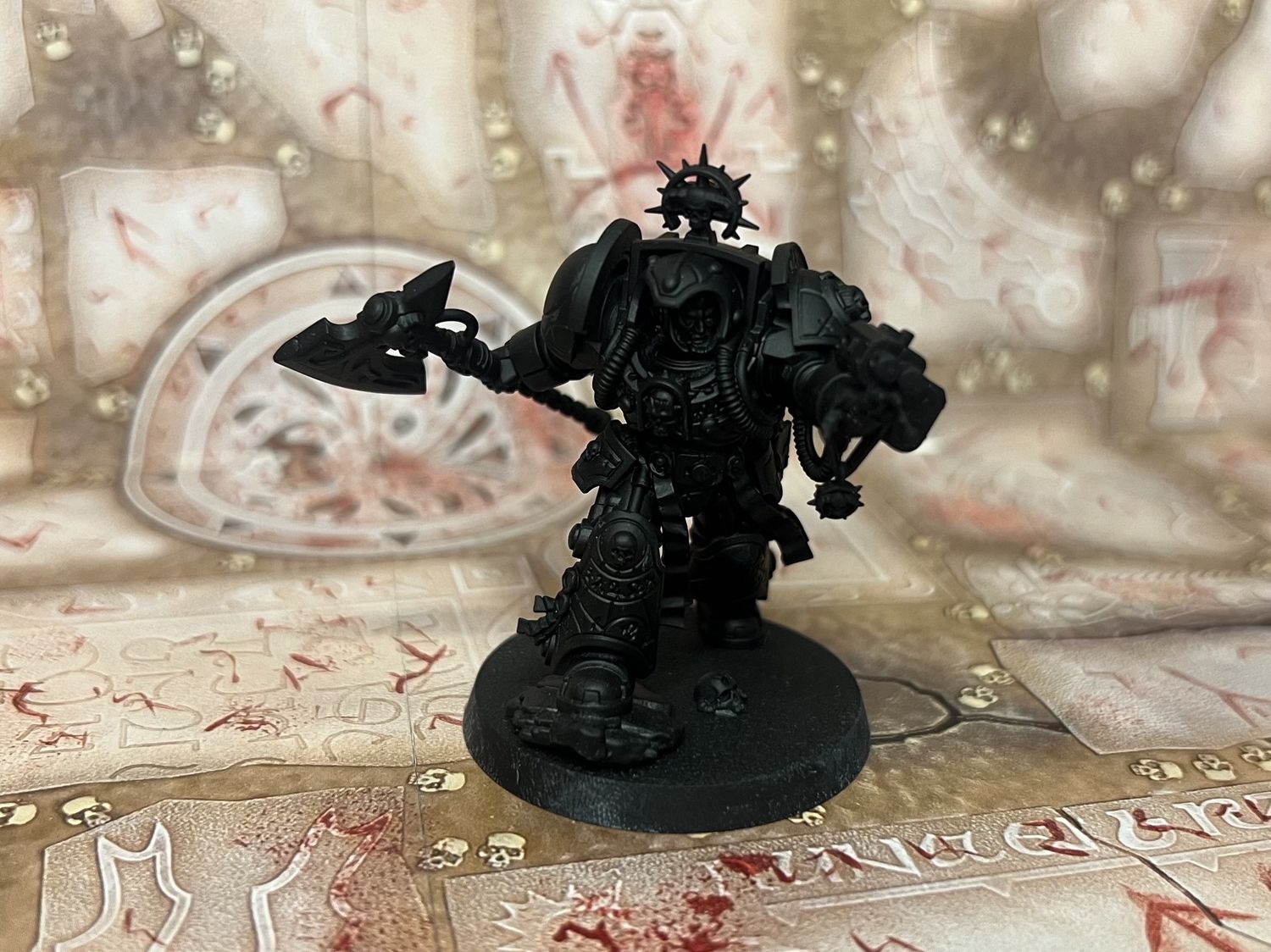 Space Marines: Librarian in Terminator Armour (Leviathan), Name: Librarian (Assembled)