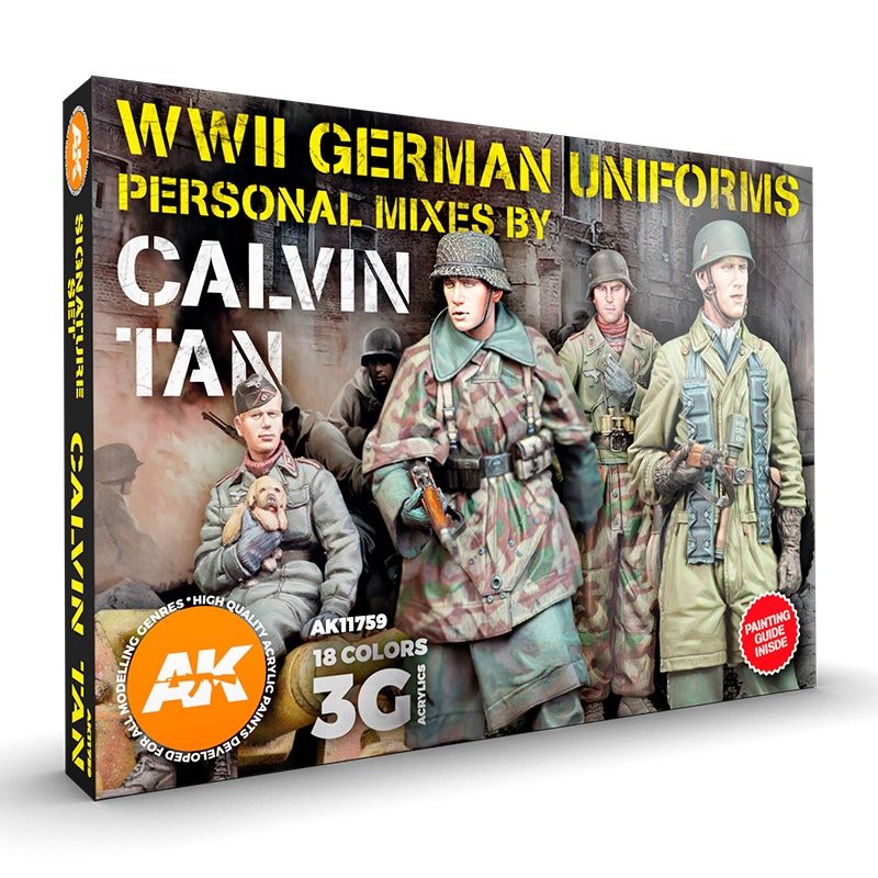 AK 3rd Gen Set: WWII German Uniforms - Signature Set By Calvin Tan