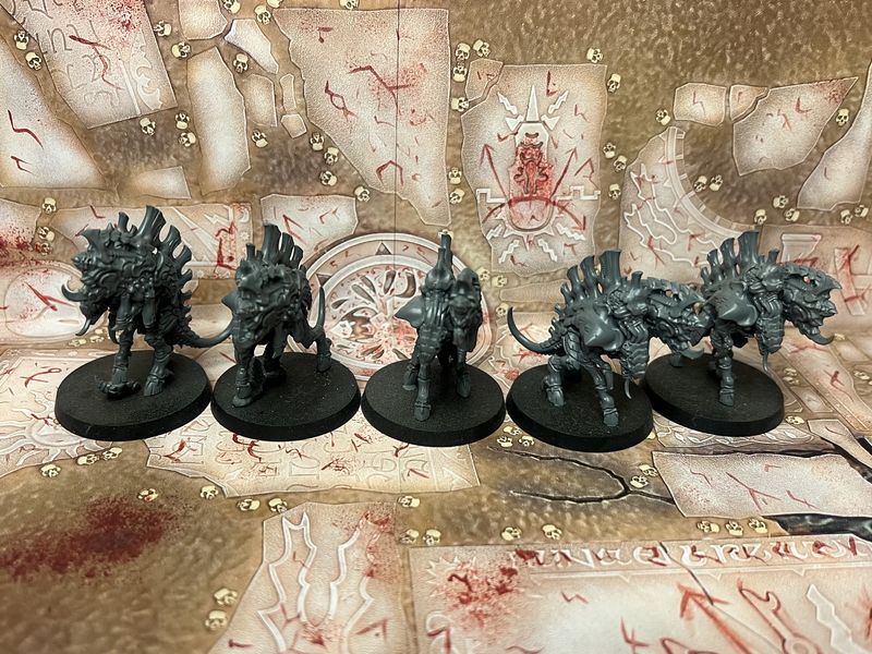 Tyranids: Barbgaunts (x5)