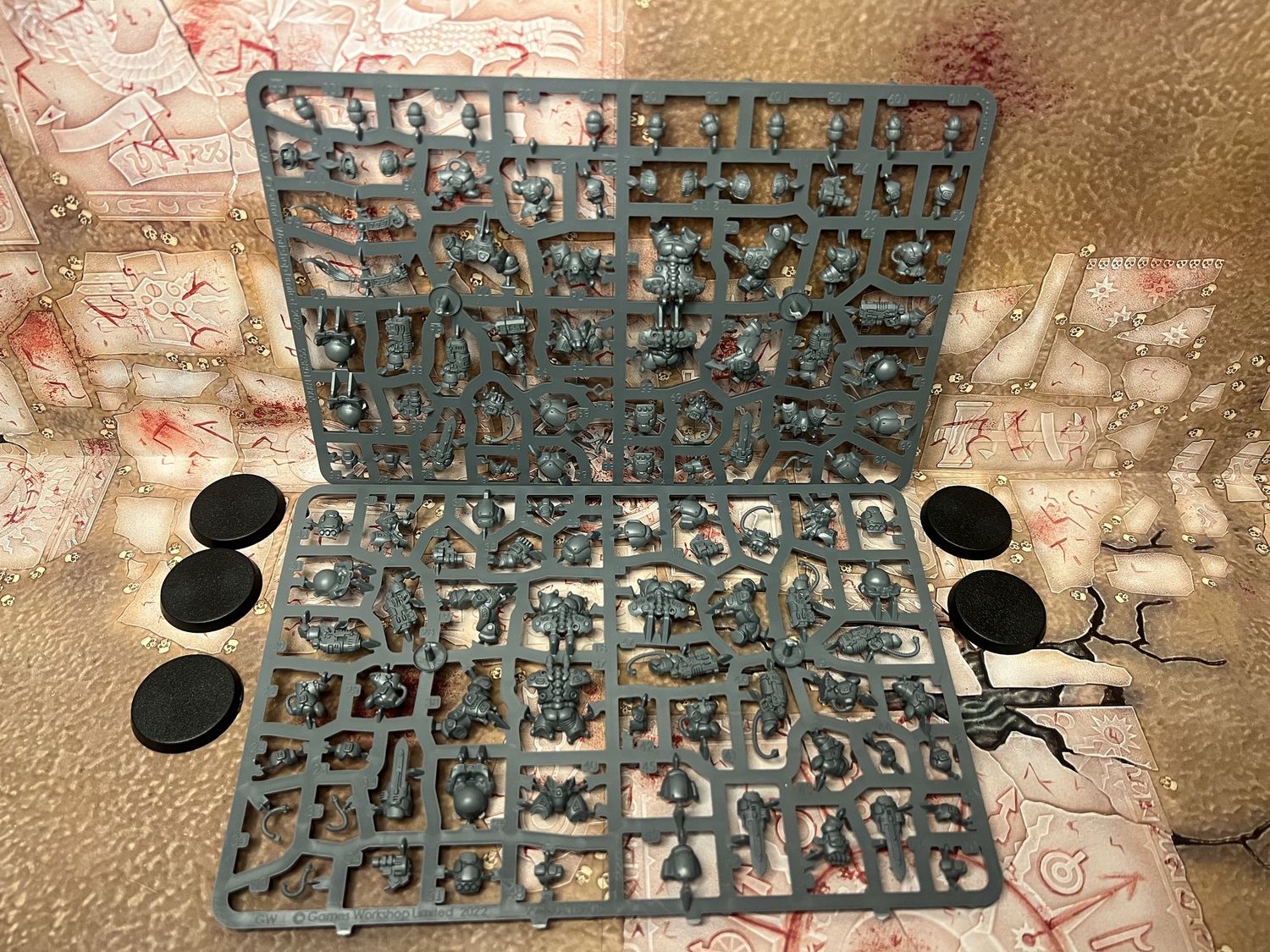 Leagues of Votann: Einhyr Hearthguard (on sprue)