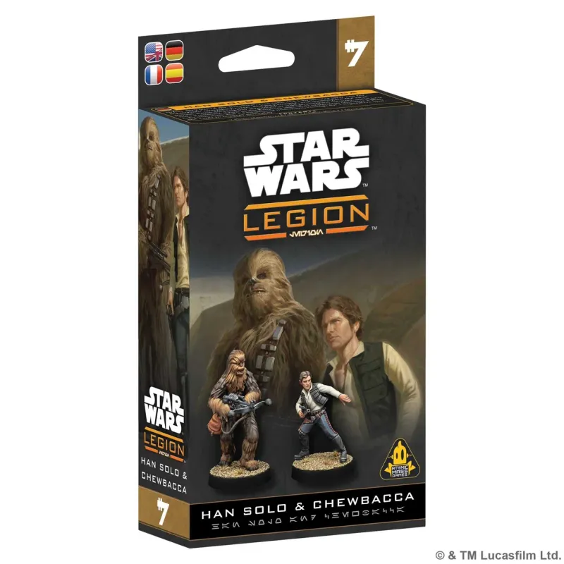 Star Wars: Legion - Scoundrel Han &amp; Chewie