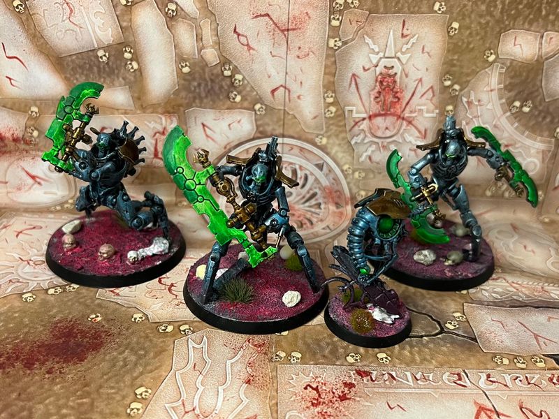 Necrons: Skorpekh Destroyers + Plasmacyte