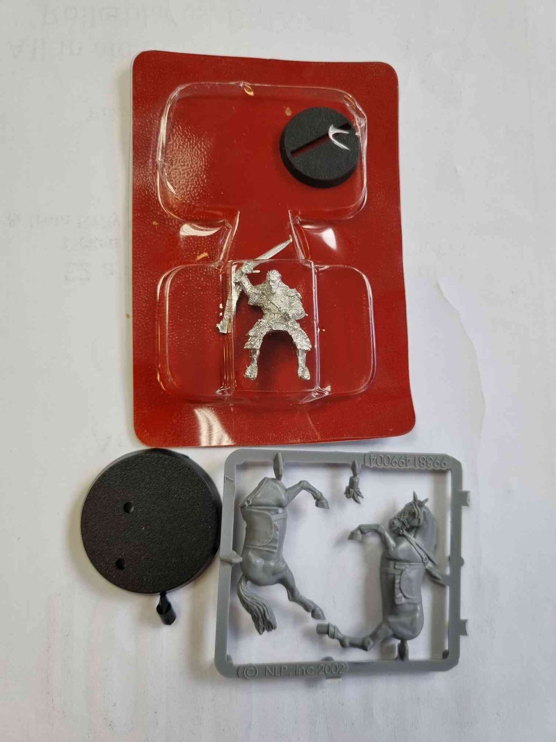 MESBG: Theodred Mounted (Metal), Name: With Horse