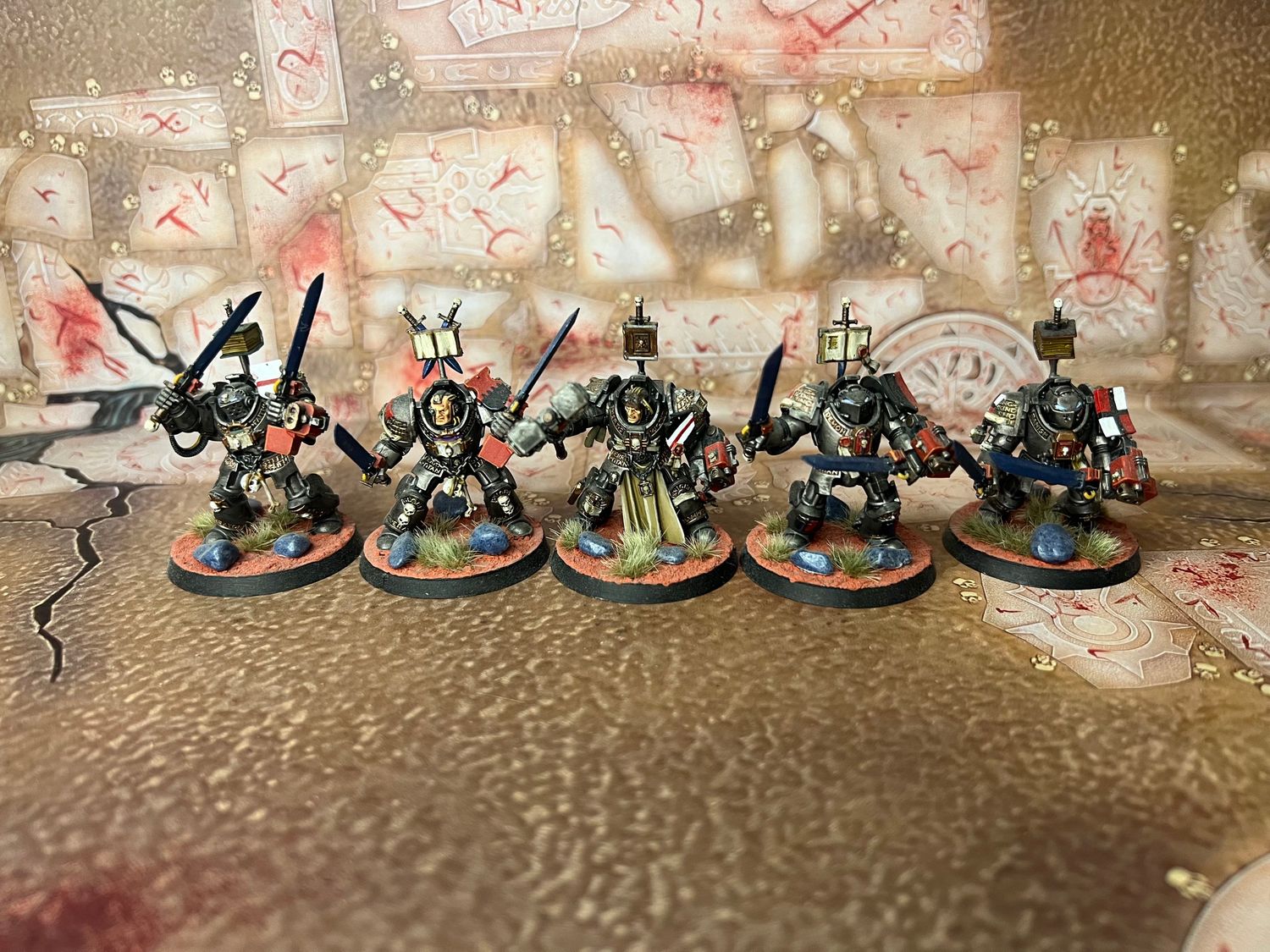 Grey Knights - Brotherhood Terminator Squad, Name: Squad 1